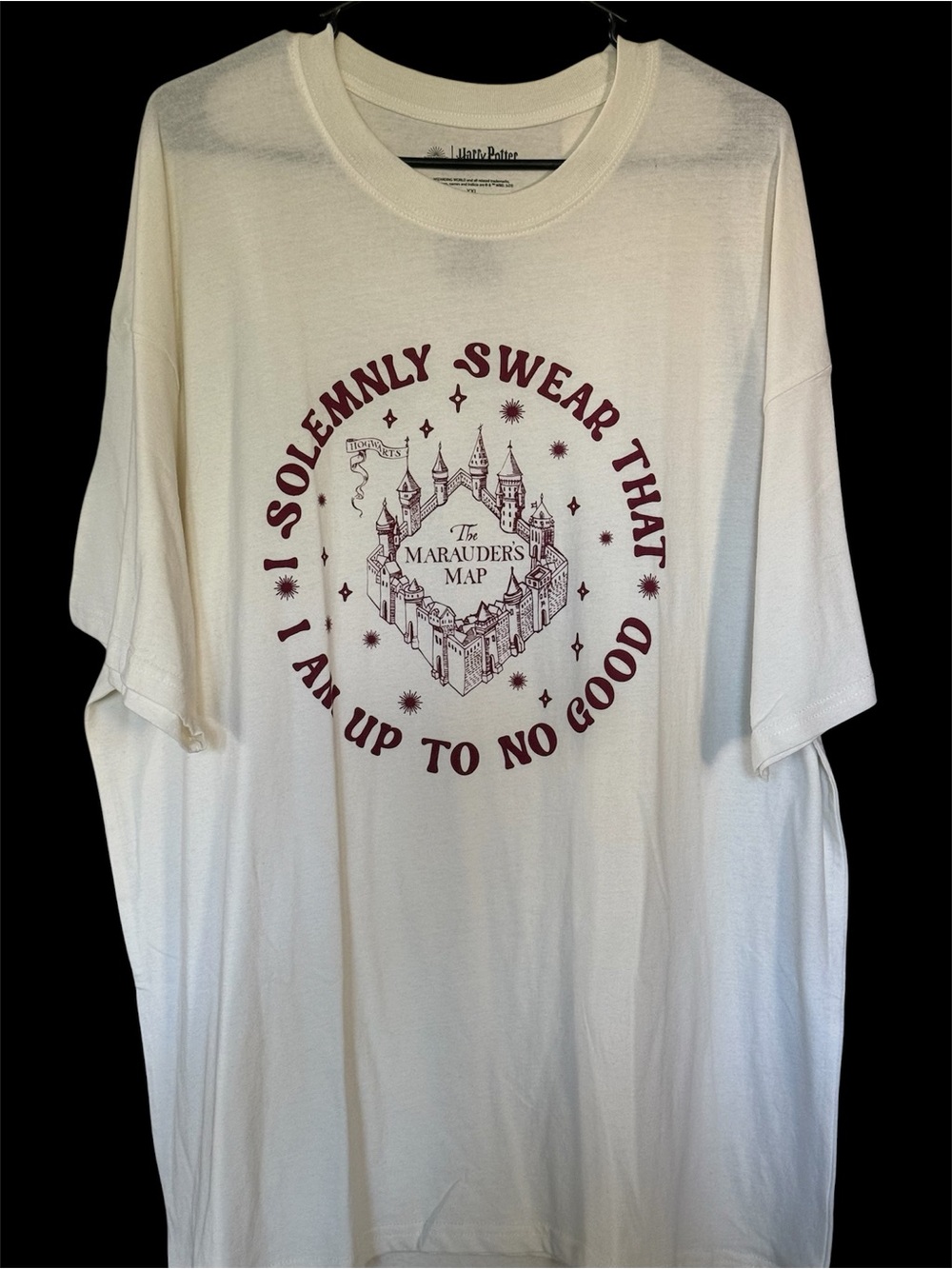 Harry Potter Marauder's Map T-Shirt NWT Size XXL Never worn